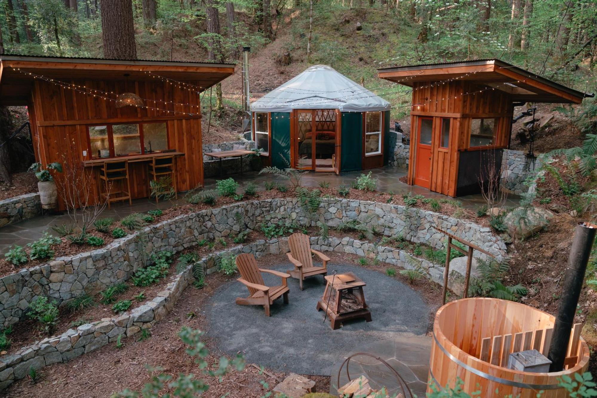 Magical Yurt In The Woods - 2 Miles From Town Hotel Невада Сити Екстериор снимка